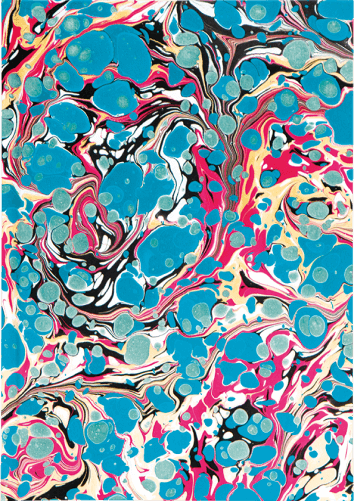 Marbled journal